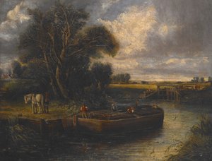 Schuit op het kanaal