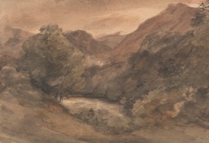 Borrowdale: Avond na een Mooie Dag, 1 Oktober 1806