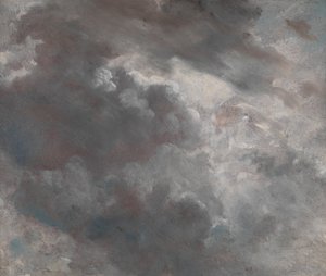 Wolkstudie door John Constable