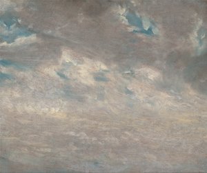Wolkstudie door John Constable