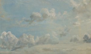 Wolk Studie door John Constable