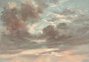 Wolkstudie: Stormachtige Zonsondergang, 1821-1822