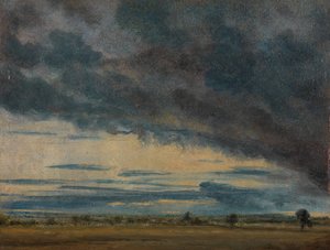 Wolkstudie, ca. 1821