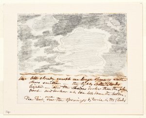 Wolkstudie (naar Alexander Cozens