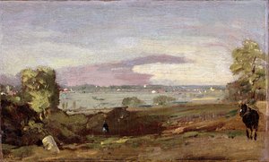Dedham Vale door John Constable