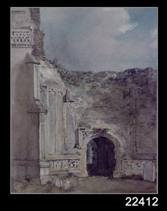 East Bergholt Kerk: Noordelijke Boog van de Verwoeste Toren door John Constable