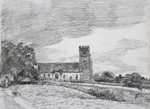 Feering Kerk, 1814 door John Constable
