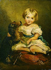 Meisje met een hond