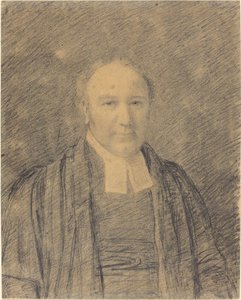 Halflang Portret van een Geestelijke