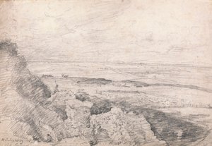 Salisbury Plain vanaf Old Sarum door John Constable