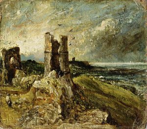 Schets van Hadleigh Castle door John Constable