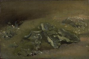 Studie van een klis, ca. 1810-14 of ca. 1828