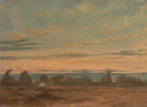 Zomer - Avondlandschap, ca. 1825