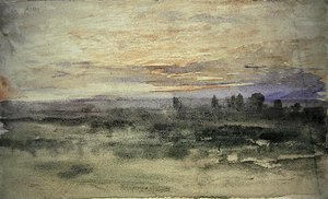Uitzicht vanaf Hampstead door John Constable