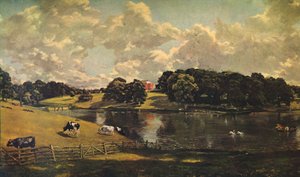 Wivenhoe Park, Essex, 1816 door John Constable
