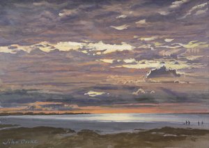 Avond, Ouistreham, 2000 door John Cooke