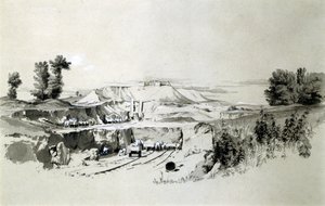 Linslade Tunnel, 23 juni 1837 door John Cooke Bourne