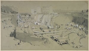 Park Street, Camden Town, 17 september 1836 door John Cooke Bourne
