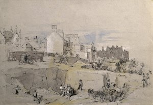 Park Street, Camden Town, ca. 1836-39 door John Cooke Bourne