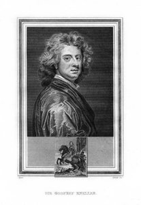 Sir Godfrey Kneller, Duits-Engelse barokschilder, 1825 door John Corner