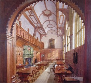 Grote Zaal, Charterhouse, Londen, 1885