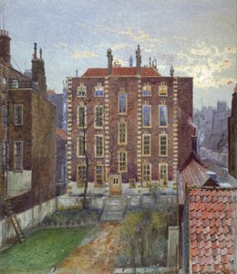 Huis aan Austin Friars Street, City of London door John Crowther