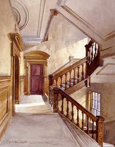 Huis van Sir Christopher Wren, Botolph Lane, Londen, 1886 door John Crowther