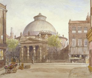 Spa Fields Chapel, Exmouth Street, Finsbury, Londen, 1886 door John Crowther
