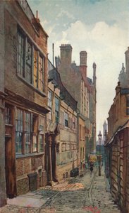 Strand Lane, kijkend naar de rivier, 1926