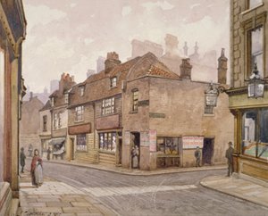 The Angel pub, Bermondsey, Londen, 1887