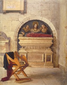 Graf van Dr. John Yonge, Rolls Chapel, Chancery Lane, Londen, 1880 door John Crowther