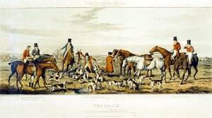 De Dood, De Leicestershires, gegraveerd door Henry Alken door John Dean (after) Paul