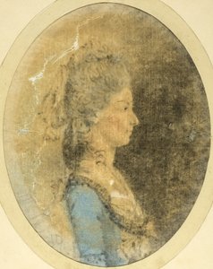 Portret van een Vrouw door John Downman
