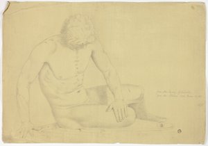 Standbeeld van de Stervende Galliër door John Downman