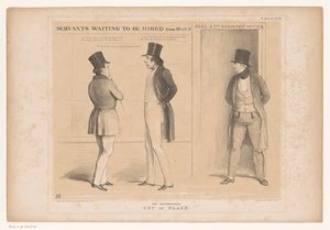 Voor het kantoor van Robert Peel door John Doyle