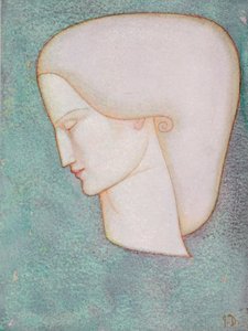 Vrouwelijk Hoofd door John Duncan