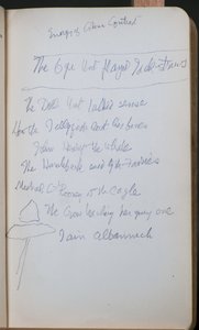 Schetsboek met 60 schetsen en illustraties, geschriften over tempera verf en kunstenaars waaronder Botticelli door John Duncan