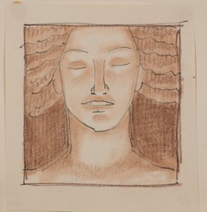 Zonder titel [Mannelijk gezicht]