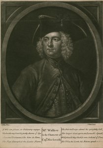 De heer Walker in de rol van kapitein Macheath
