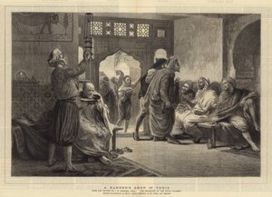 Een kapperszaak in Tunis