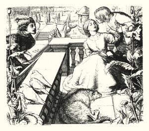 De Dagdroom door John Everett (after) Millais