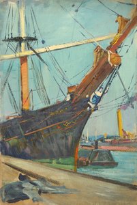 Een zeilschip, Eind 19e eeuw - midden 20e eeuw