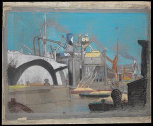 Amerikanen lossen door John Everett
