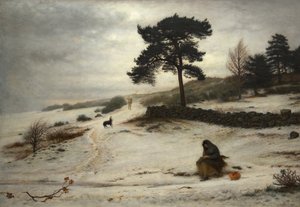 Blaas Blaas Gij Winterwind door John Everett Millais