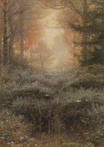 Dauwdoordrenkte Furze door John Everett Millais