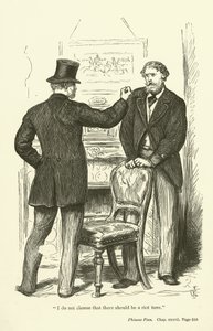 Illustratie voor Phineas Finn door Anthony Trollope door John Everett Millais