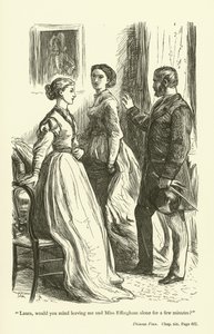 Illustratie voor Phineas Finn door Anthony Trollope door John Everett Millais