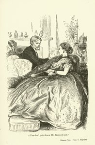 Illustratie voor Phineas Finn door Anthony Trollope