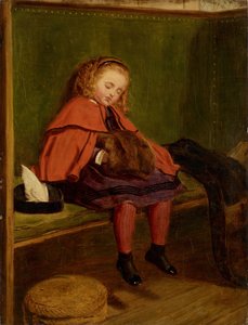 Mijn tweede preek, ca. 1854 door John Everett Millais