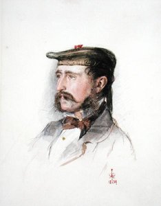Portret van William Monteith door John Everett Millais